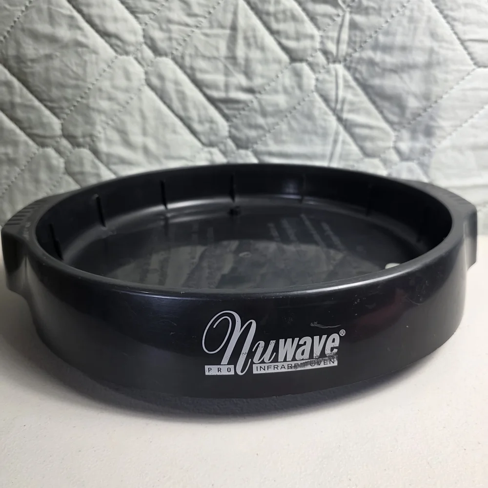 NuWave Black Pro Infrared Oven Browning/Drip Pan Set Of 3